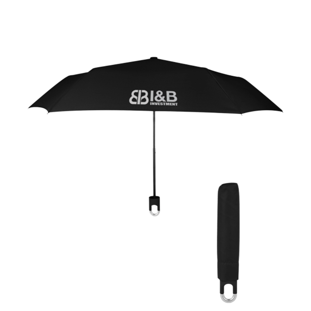 38" Arc Clipper Compact Telescopic Umbrella