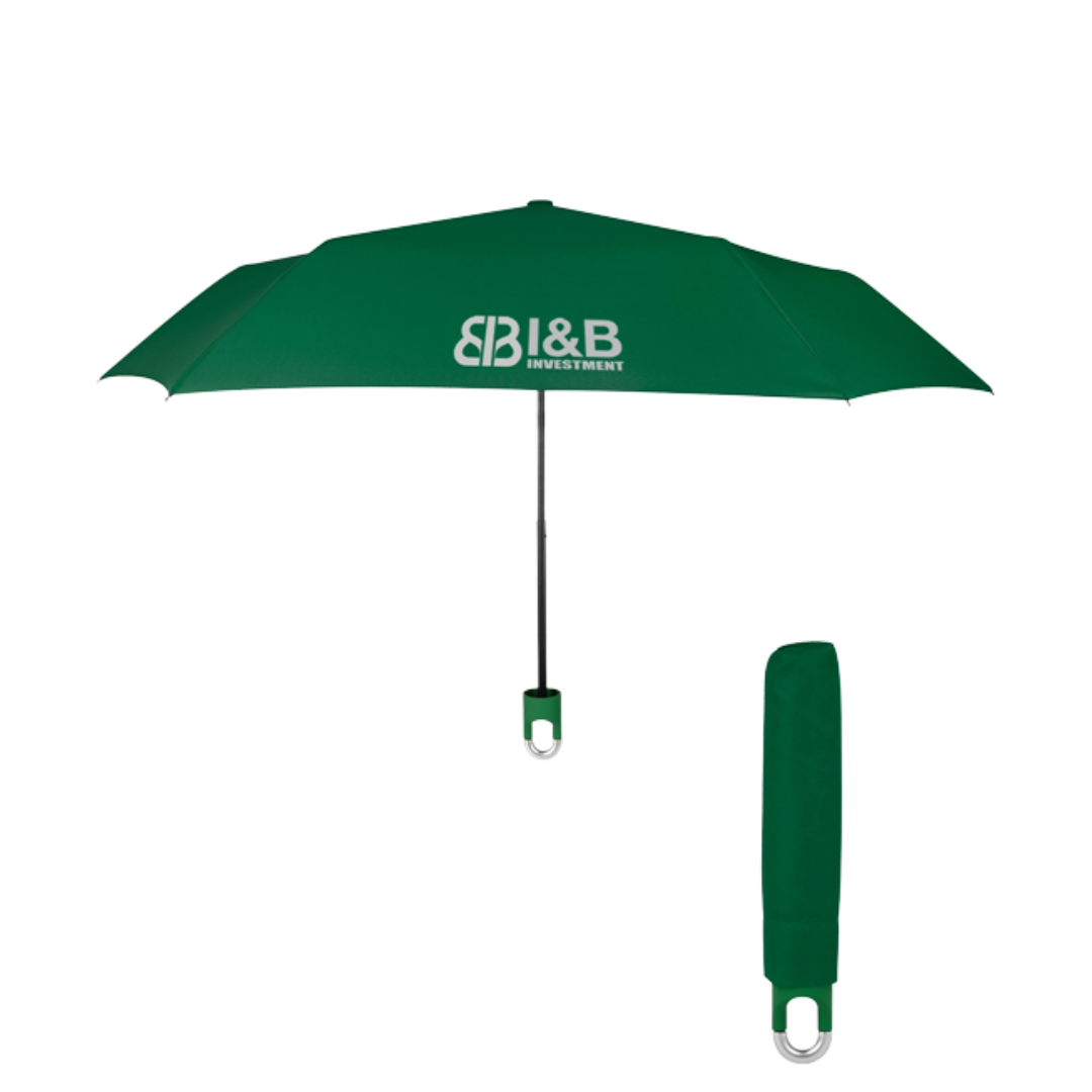 38" Arc Clipper Compact Telescopic Umbrella